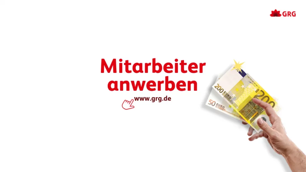 GRG Mitarbeiter Gebäudereinigung, nachhaltige Büroreinigung, Berlin, Mitarbeiter werben Mitarbeiter