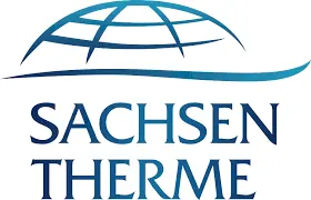 Logo der Sachsen-Therme Leipzig.